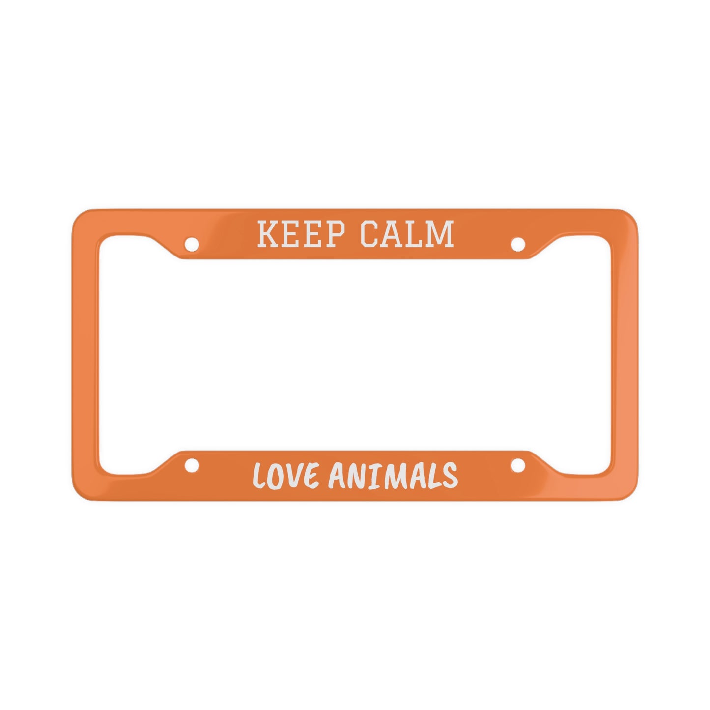 KEEP CALM AND LOVE ANIMALS (KC)